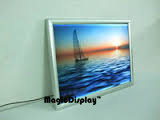 LED Thick Light Box with Snap Open Frame