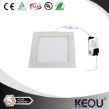 White/Silver Housing Square LED Panel Light 8 Inch 8