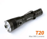 Long Run Time Six Mode LED Tactical Flashlight