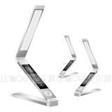 DC12V Foldable LED Table Lamp with 3-C Light Modes and LCD Calendar (LTB780)