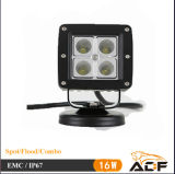 CREE16W Square Flood Offroad LED Work Light