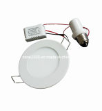Dimmable 6W Round LED Panel Light 120mm