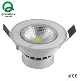 Dimmable 3W COB LED Ceiling Light 85-265VAC 85*50mm
