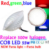 IP68 Waterproopf Plstic PAR56 LED, 500W Replacement 12V 20W 36W 50W PAR56 LED Pool Lights