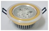 5W High Power Sparying Silver Gold Nature White LED Ceiling Light