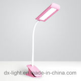 6W Touch Dimmable Clip LED Table Light