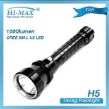 CREE Xm-L U2 LED 1000 Lumens Diving Flashlight