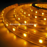 LED Flex Strip Light--3528 SMD, 12V,60LEDs/M,Yellow,Silicon Glue,IP65 Wateproof