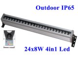 24*8W RGBW/RGBA 4in1 Quad Color LED Outdoor Wall Washer Light / Bar Light / IP65