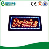 Customized LED Drinks Sign LED Open Display (HSD0106)