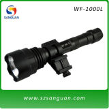 WF-1000L Waterpproof Aluminum LED Flashlight with 18650 Battery