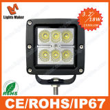 CREE LED Work Light Spot Beam Vehicle Bull Bar CREE LED Light IP67 18W CREE LED Work Light