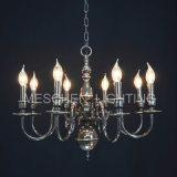 Antique Iron Chandelier with 6 to 8 Lights