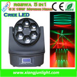 Bee Eye 6X10W RGBW 4in1 LED Moving Head Beam Wash Light