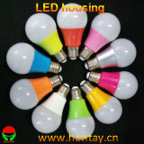 A60 9 Watt LED Bulb Housing Heat Sink Housing