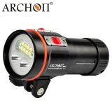 Archon W43vp Diving Video & Spot Light / Diving Scuba Lights/ Diving Torch / Diving Flashlight Light / with White+Red+UV Lights / Waterproof 100m / 5, 200 Lumen