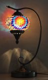 Handmade Turkish Mosaic Art Elbow Table Lamp