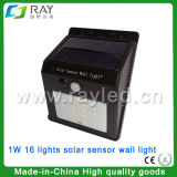 0.49W Motion Outdoor LED Solar Wall Light