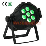 LED Mini PAR 7PCS 10W 4-in-1 LED with RGBW Stage Lighting Effect