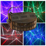 LED Double Derby Butterfly Stage Disco Light