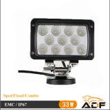 33W CREE Square Offroad LED Work Light for Truck Jeep