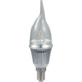 3X1w E14 Lamp Base Aluminium LED Light Bulb