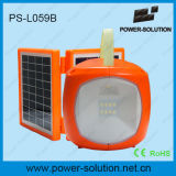 2W Portable Solar Light LED with USB Phone Charger