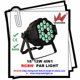 LED 18PCS*12W RGBW 4in1 LED PAR Light for Stage Lighting