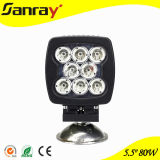 Heavy Duty 80W LED Work Light for SUV Offroad