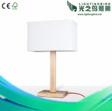Modern Fashion Wood Table Lamp with Fabric Shade (LBMT-ZS)