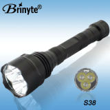 Brinyte 1500 Lumens High Power LED Torch Flashlight