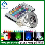 Color Changing MR16 3W RGB High-Power LED Spotlight