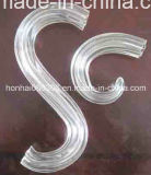 2015 Best Seller Heat Bending Profile Borosilicate Glass Chandelier Arms