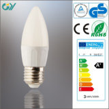 CE RoHS SAA Approved 4000k C35 3W LED Light Bulb