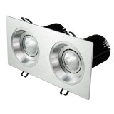 Drawing Silver+Silver Inner Ring 30W COB LED Wall Washer