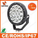 7 Inch Auto 90W LED Work Lights for Tractors and Vehicles