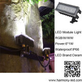 IP66 Flexible Sole Owner 6W RGB LED Module Light