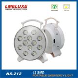 12 PCS SMD LED Rechargeable Emergency Flashlight