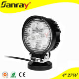 Hot-Selling Round 27W LED Work Light for 4X4 Vehicle