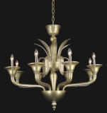 Golden Glass Pendant Chandelier for Decoration (81102-8)