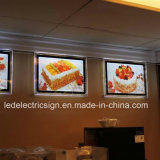 LED Crystal Display Light Box with LED Moving Message
