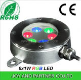 CE Approval 6W RGB LED Swimming Pool Light (JP94263-AS)