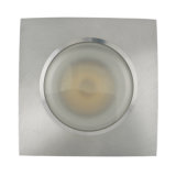 Lathe Aluminum GU10 MR16 Square Fixed Recessed LED Bathroom Down Light (LT2907)