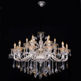 12+6 Lights Traditional Chandeliers Ceiling Pendant Lights K9 Crystal