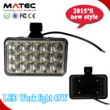 Factory Price 45W LED Working Lamp Auto LED Light for Truck Driving LED Truck Work Light
