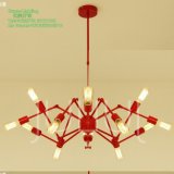 Creative Spider Chandelier with Bulbs (GD-0305-12)