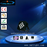 9PCS 10W 4in1 LED PAR Light with Rechargeable Battery and Wireless DMX