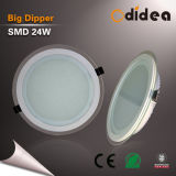 Glass Lighting 24W Round LED Down Lights Approve CE RoHS