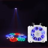 2016 Newest 8PCS*3W LED Effect Spot (gobo) Light for Disco Stage Equipment with CE RoHS