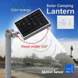 All in One Solar Street Light with Lithium Battery, PIR Motion Sensor